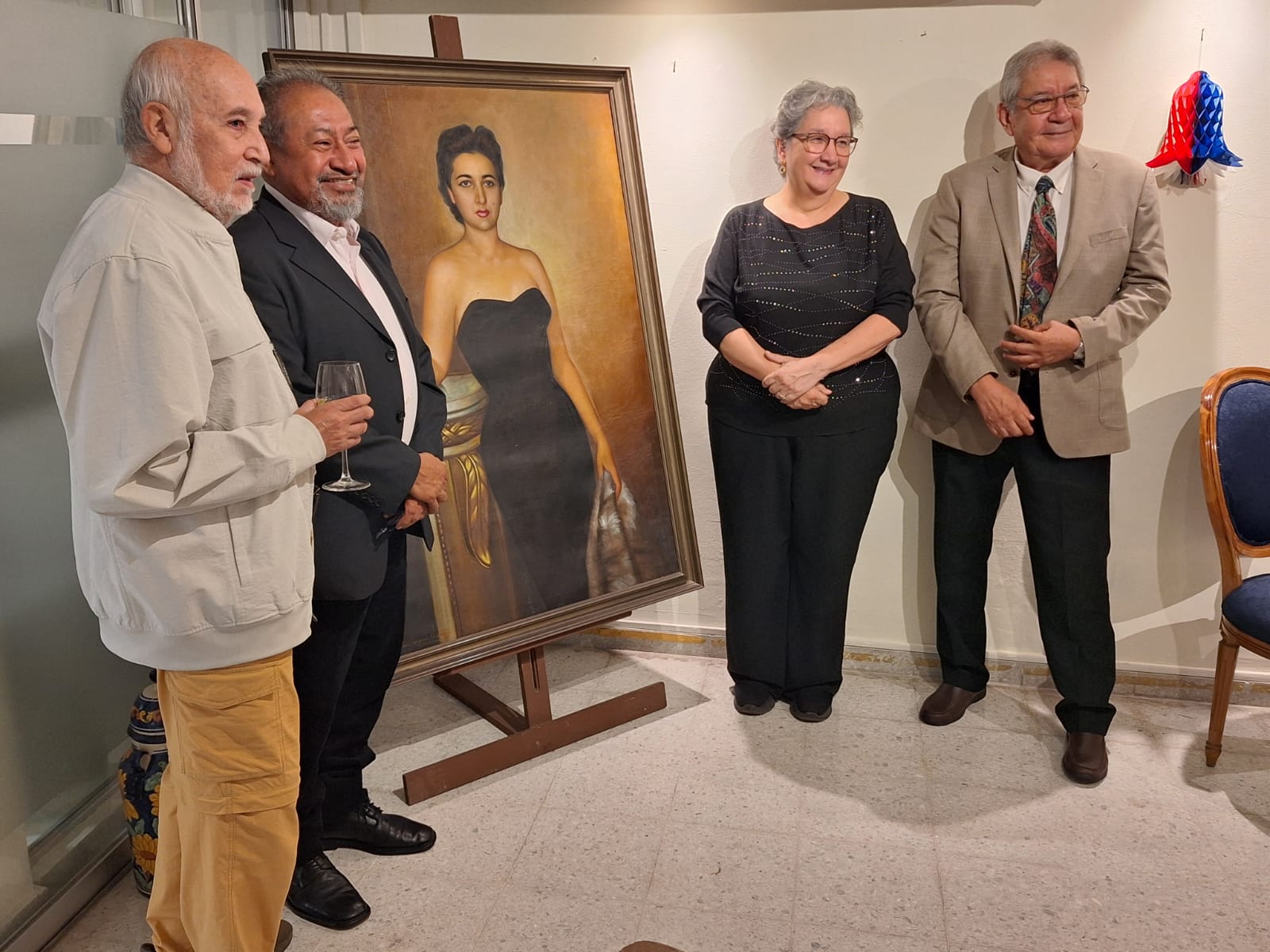 Conversatorio sobre Luis Vergara Ahumada en la Embajada de Chile